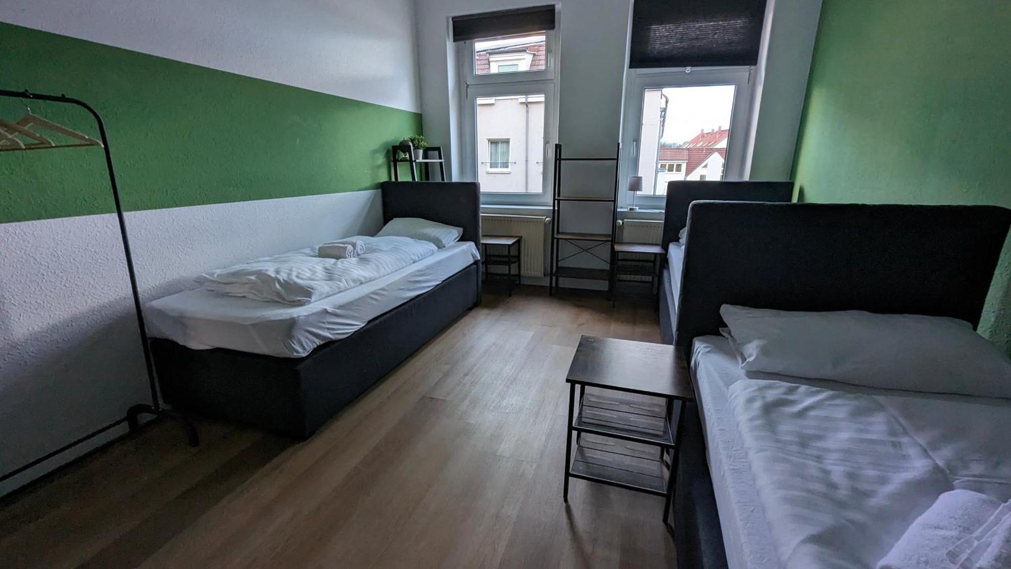 Sali-Homes Boarding Haus Monteur-Wohnungen Balkon Vollkueche Autobahnaehe Markranstädt Zimmer foto