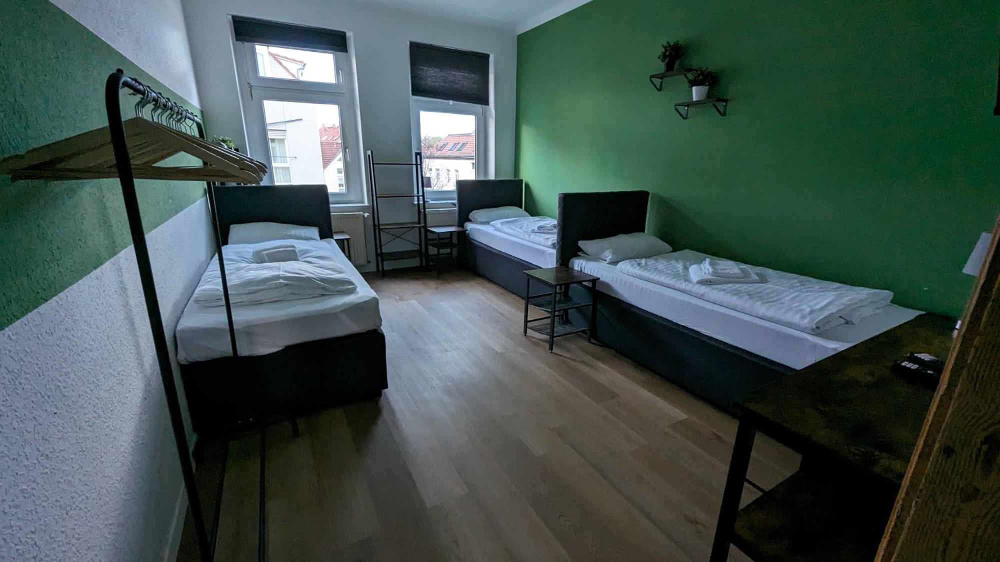 Sali-Homes Boarding Haus Monteur-Wohnungen Balkon Vollkueche Autobahnaehe Markranstädt Zimmer foto