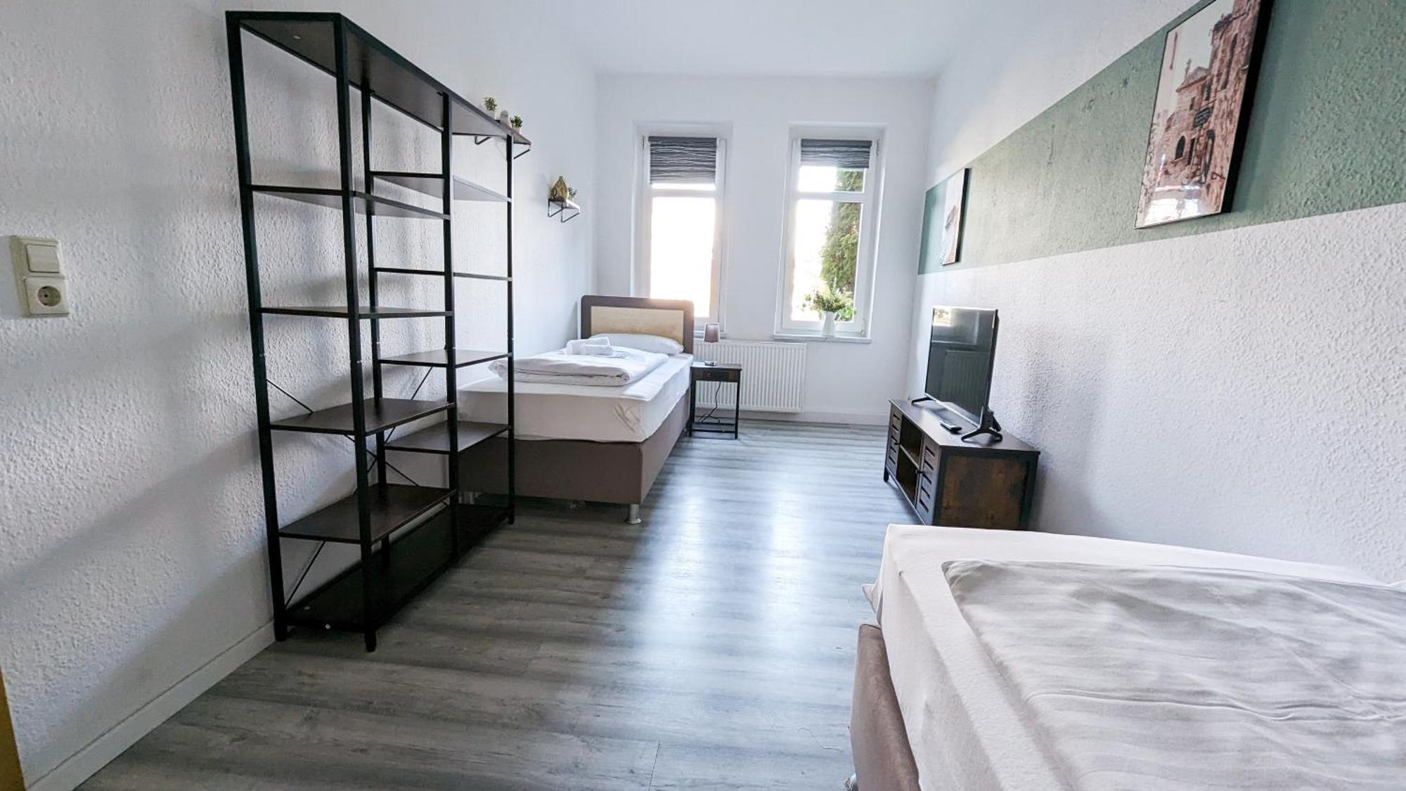 Sali-Homes Boarding Haus Monteur-Wohnungen Balkon Vollkueche Autobahnaehe Markranstädt Zimmer foto